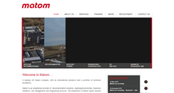 Desktop Screenshot of matom.com